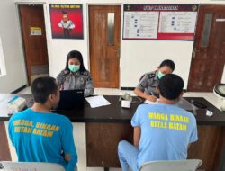 Klinik Pratama Rutan Batam Laksanakan Pemeriksaan Kesehatan dan Pengobatan Rutin Bagi Warga Binaan