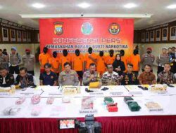 Periode Oktober dan September, Polda Kepri Berhasil Musnahkan 7.047.003 Gram Narkotika Jenis Sabu dan 3.866,45 Gram Ganja Kering