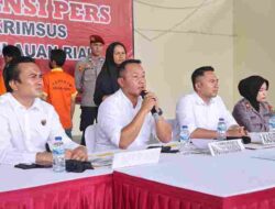 Ditreskrimsus Polda Kepri Berhasil Amankan Tiga Orang Tersangka Kasus Tindak Pidana Penambangan Pasir Ilegal