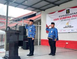 Ka. Rutan Batam Jadi Inspektur Upacara di Hari Sumpah Pemuda Ke – 96, “Maju Bersama Indonesia Raya”