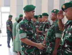 Dandim 0316/Batam Kolonel Inf Rooy Chandra Sihombing., S.I.P., M.M, Pimpin Tradisi Korp Rapot Masuk Satuan