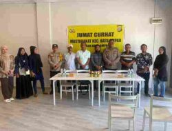 Kegiatan Jumat curhat Polsek Batu Ampar Bersama Warga Kelurahan Seraya, Ini Pesan Wakapolsek