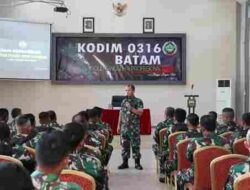 Dandim 0316/Batam Tekan Kan Personil TNI Netralitas Pilkada Serentak 2024