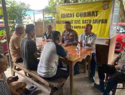 Pasca Pilkada, Polsek Batu Ampar Tetap Laksanakan Jum’at Curhat dan Himbau Warganya Tetap Jaga Kamtibmas