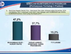 Hasil Survei Terakhir Pilkada Kepri 2024: Rudi-Aunur Unggul Jauh
