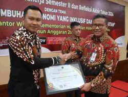 Raih Dua Penghargaan Dari Kanwil Kemenkumham Kepri, Karutan : ini Akan Memotivasi Jajaran Agar Terus Meningkatkan Kinerja