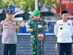 Pangdam I/Bukit Barisan Mayor Jenderal TNI Rio Firdianto Pimpin Apel Kesiapan Nataru 2024 – 2025 di Batam