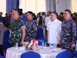 DUKUNG HILIRISASI KOMODITAS NASIONAL, DANLANTAMAL IV HADIRI GROUNDBREAKING PEMBANGUNAN PABRIK HILIRISASI TIMAH