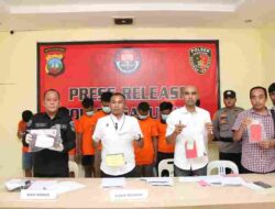 Lima Remaja Pelaku Curanmor, Keok ditangan Tim Opsnal Reskrim Polsek Sagulung
