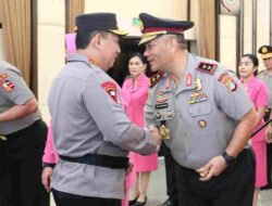 Kapolri Jenderal Polisi Drs. Listyo Sigit Prabowo, M.Si, Pimpin Upacara Kenaikan Pangkat Kapolda Kepri