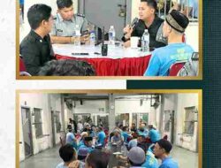 Pererat Kebersamaan di Bulan Ramadan, Rutan Batam Gelar Sholawatan dan Buka Puasa Bersama Warga Binaan