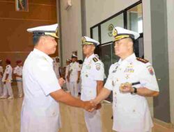 REGENERASI TONGKAT KOMANDO, DANLANTAMAL IV PIMPIN SERTIJAB DANLANAL RANAI