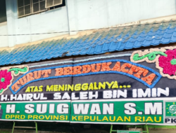 Suigwan, S.M. Sampaikan Duka Mendalam atas Wafatnya H. Hairul Saleh Bin Imin