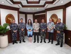 JALIN SINERGITAS INSTANSI DAERAH, DANLANTAMAL IV DAMPINGI WADANPUSHIDROSAL AUDENSI KE BP BATAM