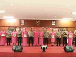 Kapolresta Barelang Pimpin Upacara Serah Terima Jabatan Sejumlah Pejabat Polresta