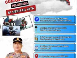 Waspada Curanmor: Polsek Bengkong Sebar Banner WhatsApp Imbauan dan Sambangi Warga di Titik Strategis
