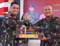 SATBRIMOB POLDA KEPRI GELAR UPACARA SERAH TERIMA BENDERA LAMBANG DUAJA DAN PISAH SAMBUT KOMANDAN SATBRIMOB POLDA KEPRI