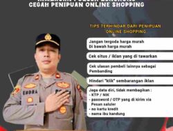 Waspada Penipuan Online, Kapolsek Bengkong Iptu Yuli Edra S.K.K.K Berikan Agar Tak Kena Penipuan Online Shop