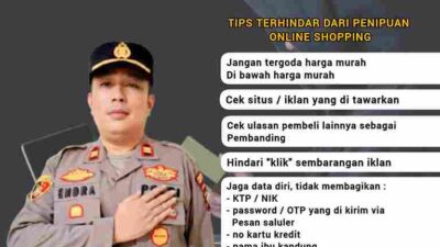 Waspada Penipuan Online, Kapolsek Bengkong Iptu Yuli Edra S.K.K.K Berikan Agar Tak Kena Penipuan Online Shop