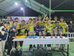 Anaconda PC Juara Turnamen Voli Jupiter Residence se-Kota Batam, Pemain Terbaik Asal Thailand Curi Perhatian!