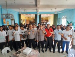 Hari Ke – 4 MPLS,  Kapolsek Bulang Iptu Adyanto Sofyan SH.MH Berikan Pembekalan Pengetahuan Hukum Kepada Siswa SMAN 11 Bulang