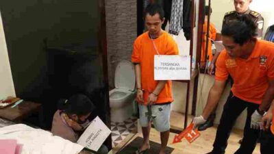 Kapolresta Barelang Pimpin Langsung Ungkap Kasus Pembunuhan Wanita di Kamar Hotel Sagulung, 19 Adegan di Peragakan