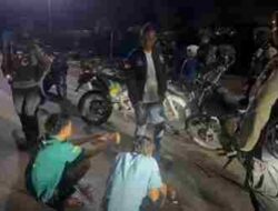 Warga Berang, Sekelompok Remaja Balap Liar Nyaris Diamuk Massa Satuan Samapta Sigap Amankan Lokasi