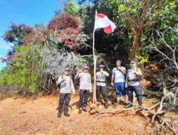 Sambut HUT RI Ke 80, Polsek Bulang Kibarkan Merah Putih di Pulau Tak Berpenghuni dan Kapal Nelayan