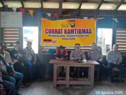 Jum’at Curhat, Kapolsek Bulang Ajak Masyarakat Tetap Jaga Khamtibmas Jelang Hut RI Ke – 80