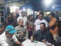 Sukseskan Turnamen Domino Kecamatan Batu Aji, Polsek Batu Aji Pastikan Keamanan Kondusif