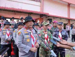 SEMANGAT MERAH PUTIH: POLDA KEPRI GELAR KIRAB KEBANGSAAN JELANG HUT RI KE-80 DI BATAM