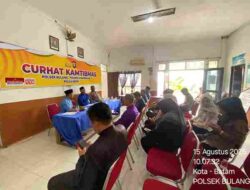 Jum’at Curhat, Polsek Bulang dengarkan Keluhan Warganya di Kantor Kecamatan Bulang