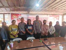 Jumat Curhat rutin Polsek Batu Ampar ,warga rt 03 sei jodoh pantai stres Titip Pesan: Tingkatkan Patroli di Lingkungan Pantai Stres