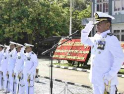 Delapan Dekade Pengabdian, Kodaeral IV Gelar Upacara HUT ke-80 TNI AL