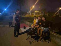 Cegah Kejahatan, Polsek Batu Aji Rutin Gelar Operasi Cipta Kondisi