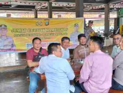 Jum’at Curhat, Polsek Bengkong Dengarkan Curahatan Warganya Soal Khamtibmas