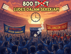 800 Tiket untuk Bobotoh di Laga Selangor FC vs Persib Bandung Ludes dalam Sekejap