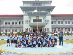 Tanamkan Jiwa Maritim ke Generasi Bangsa, Kodaeral IV Fasilitasi Field Trip TK Cahaya Bangsa