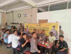 Jum’at Curhat, Kapolsek Bengkong Ingati Warganya Akan Bahaya Cuaca Exstrem