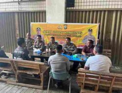 Jum,at Curhat, Polsek Bengkong Himbau Agar Warganya Gencar Perkuat Siskamling di Lingkungan Masing Masing