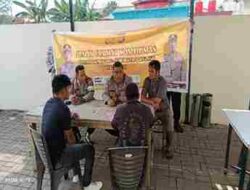 Jum’at Curhat, Polsek Bengkong Serap Aspirasi Warga Nya Soal Kamtibmas