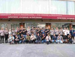 Perkuat Sinergi Khamtibmas, Kapolresta Barelang Gelar Ngopi Bareng Bersama Komunitas Driver Online