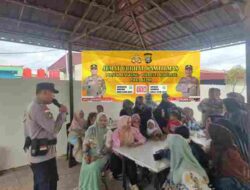 Jum,at Curhat, Polsek Bengkong Sosialisasi  Scam Center Kepada Warga Nya