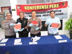 Polsek Batam Kota Gelar Konferensi Pers Pengungkapan Kasus Penganiayaan Berat yang Mengakibatkan Korban Meninggal Dunia