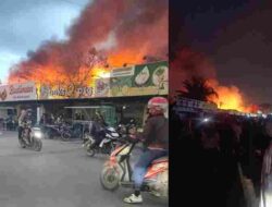 Puluhan Kios Kuliner Mega Legenda Hangus dilalap Si Jago Merah