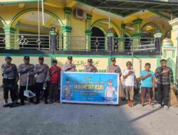 Wujudkan Lingkungan Bersih dan Berkelanjutan, Polsek Bengkong Sasar Tumpukan Sampah di Masjid dan Sekolah