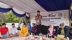 Walikota Batam Amsakar Achmad Bersama Wakil Bupati Kampar Misharti Hadiri Acara Balimau Kasai Warga Kampar Batam