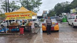 Hari Pertama Ramadhan, Polsek Batam Kota Laksanakan Pengamanan Pasar Tumpah dan Bazar Ramadhan 1447 H, Situasi Aman dan Kondusif