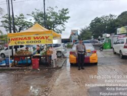 Hari Pertama Ramadhan, Polsek Batam Kota Laksanakan Pengamanan Pasar Tumpah dan Bazar Ramadhan 1447 H, Situasi Aman dan Kondusif