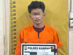 Polres Kampar Tangkap Pelaku Pencabulan, Masuk Rumah Korban Melalui Jendela